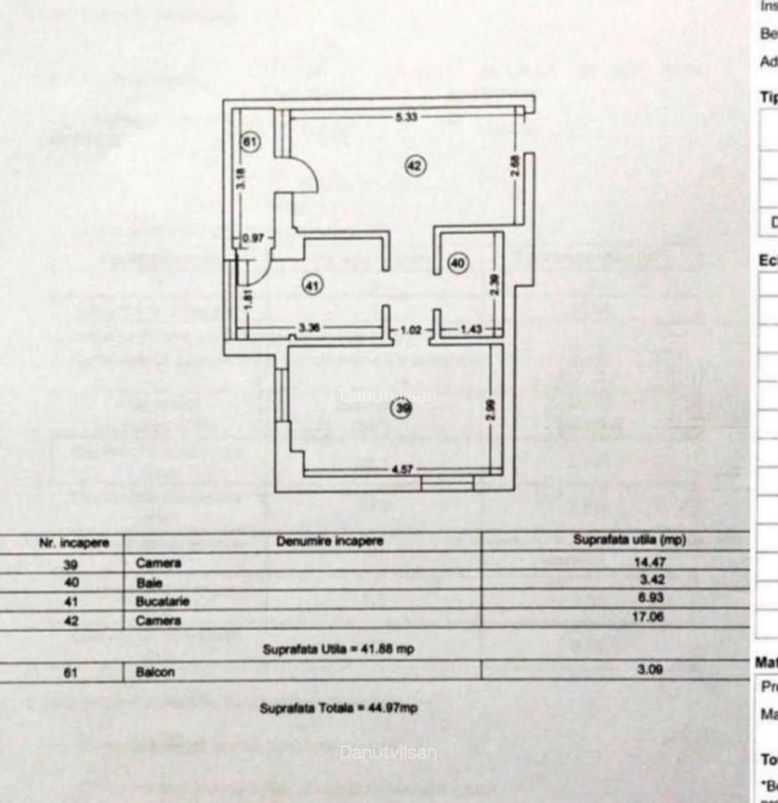 Tomis N-Euromaterna-Bloc Nou Apart 2 cam dec mob preț 83.000 euro - 10