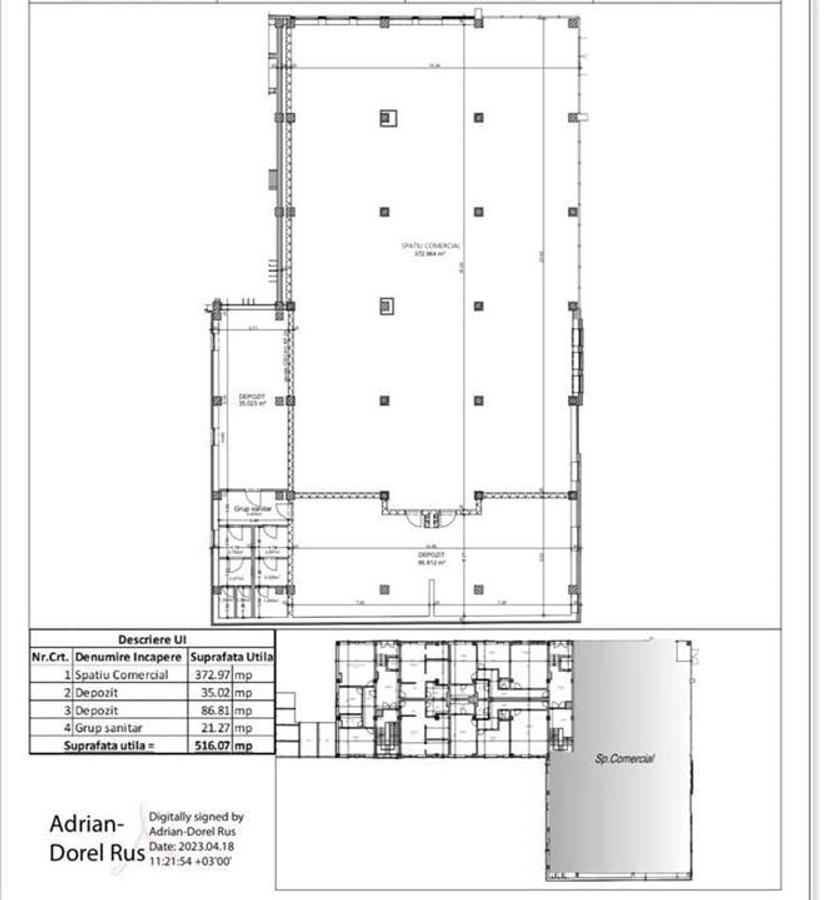 RECO Spatiu Comercial Ultracentral, 516mp, cu locuri de parcare, acces dublu - 4