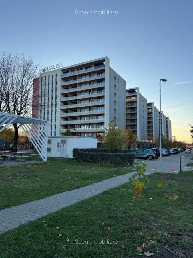 Mall Coresi, Qualis 2, ap cu doua camere modificat open - space, GENEROS, 65 mp - 1