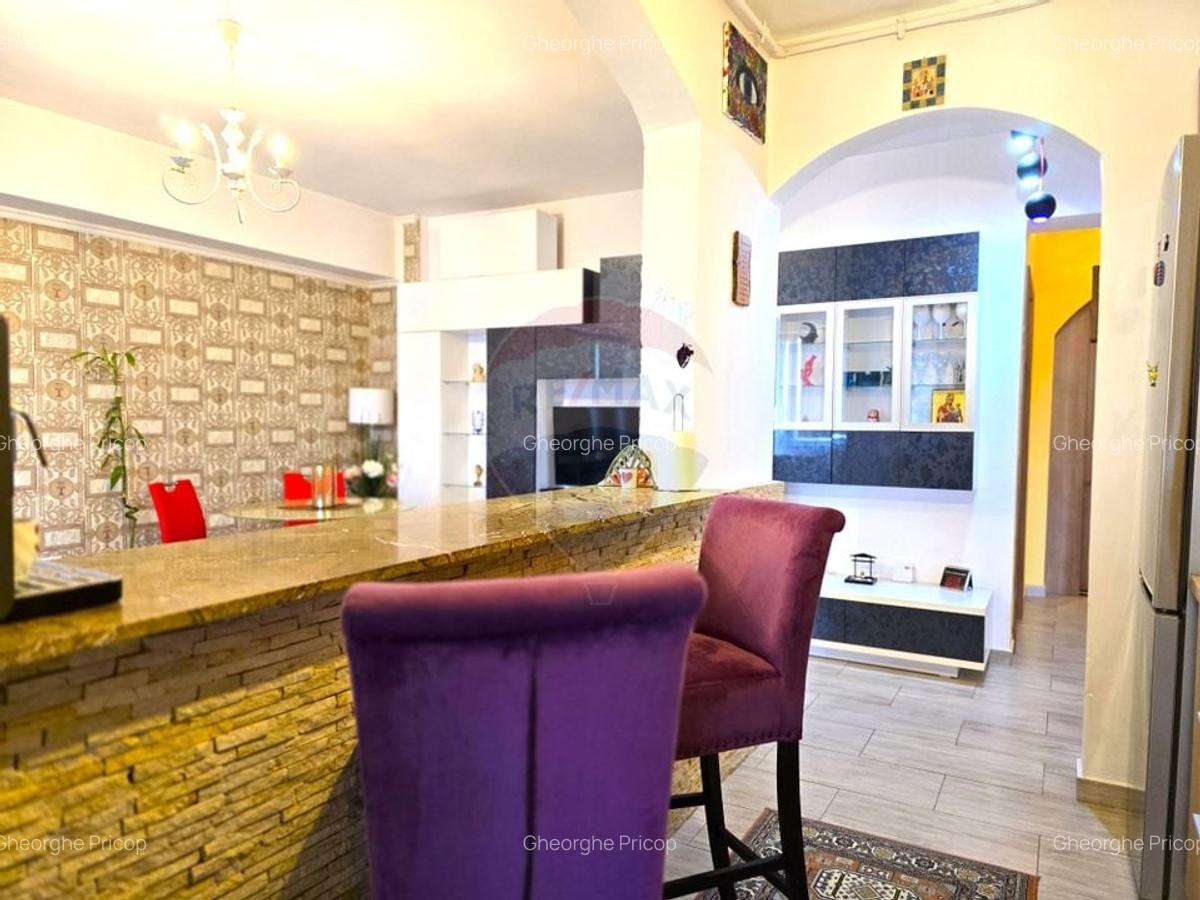 Apartament cu 3 camere semidecomandat, mobilat în Bucureștii Noi - 12