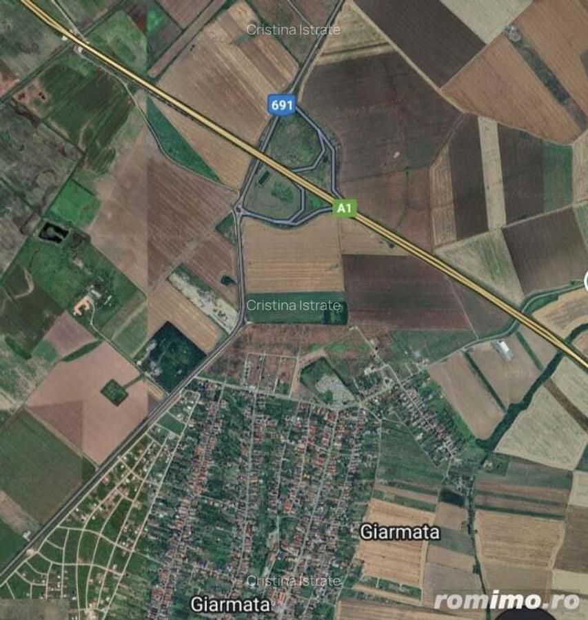 Giarmata - 10.000 mp teren- Vatra Satului- Investitie - 1