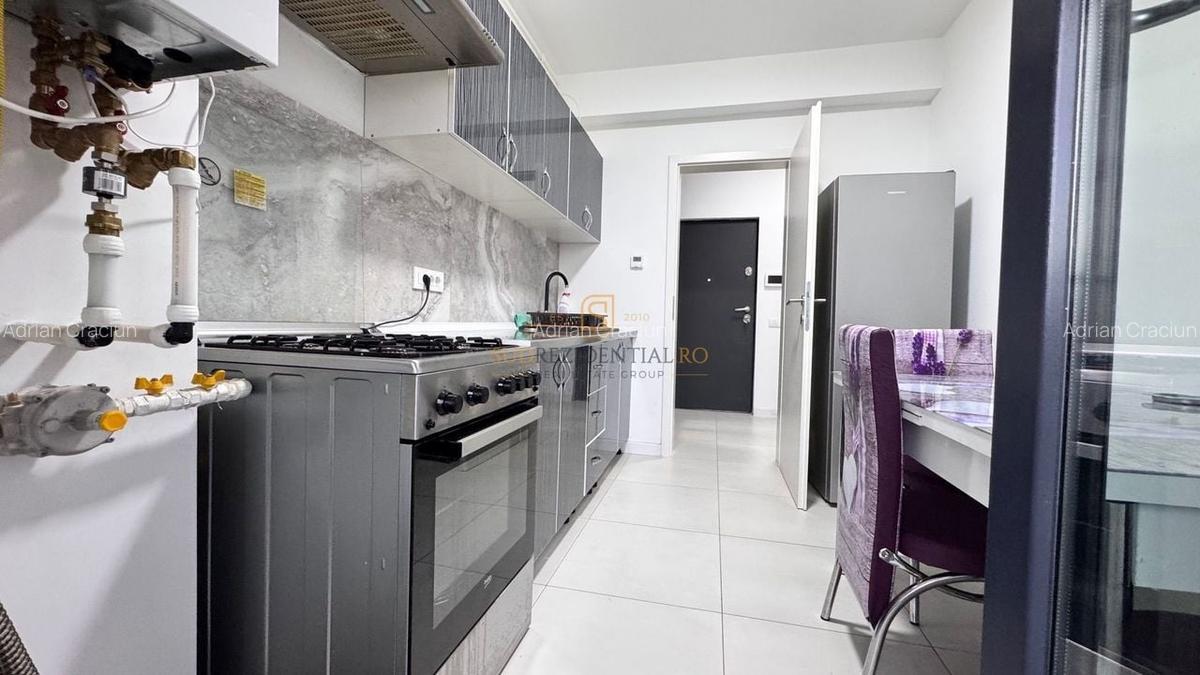 Garsoniera mobilata utilata, etaj 1, bloc nou, 41 mp, Rahova - 6
