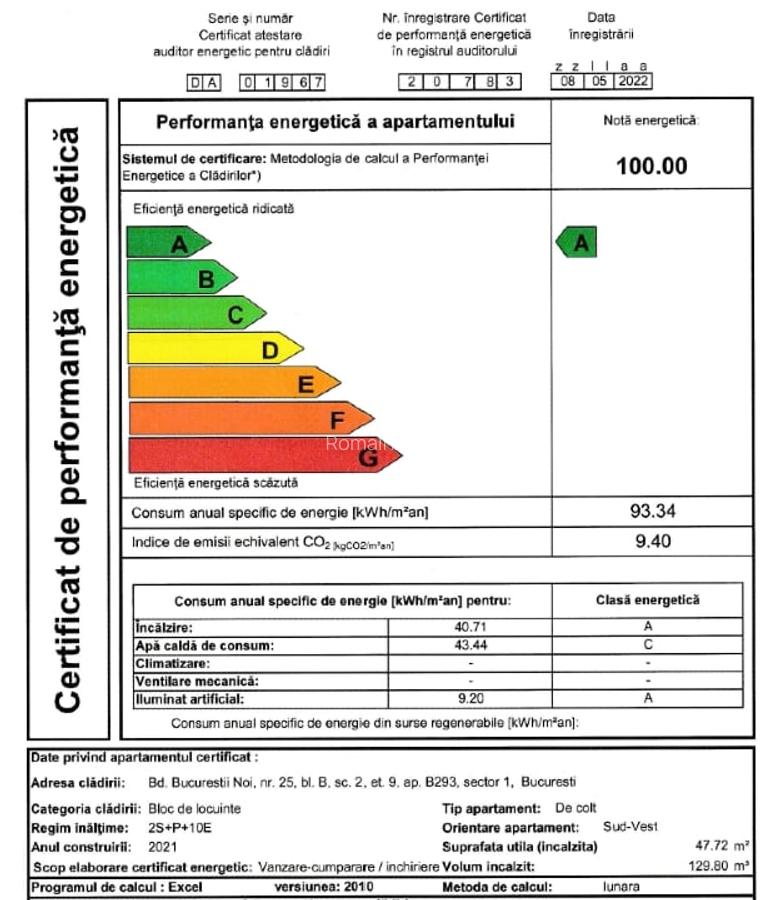 Marmura Residence, Bucureștii Noi. Investiție cu chiriaș stabil. - 10