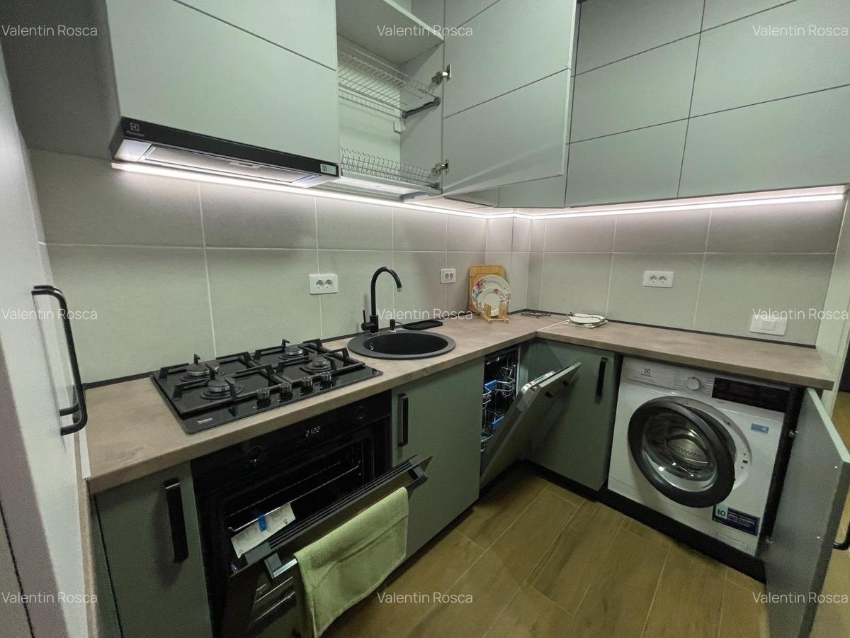 Apartament modern cu o cameră, decomandat – mobilat complet, lux - 4