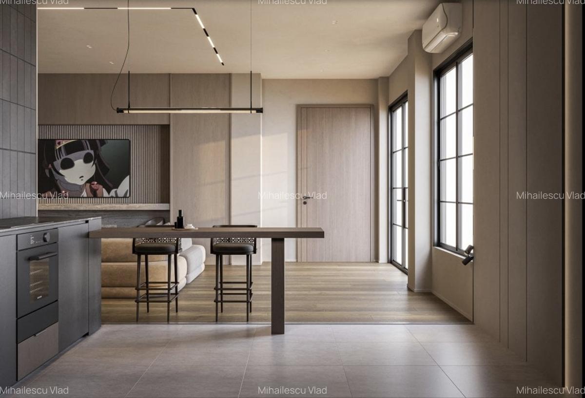 Apartament cu 2 camere semidecomandat în 13 Septembrie - 7