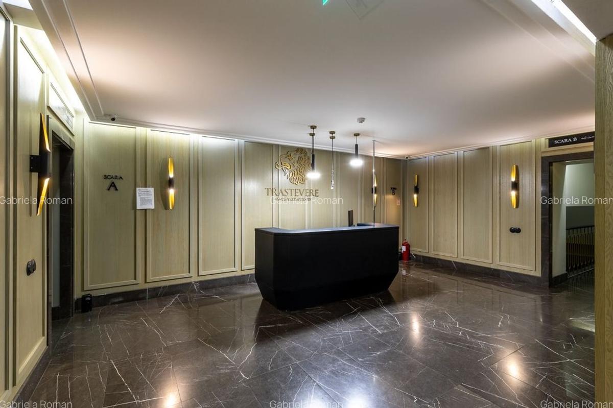 Penthouse Trastevere, complex cu piscina si gym - 14