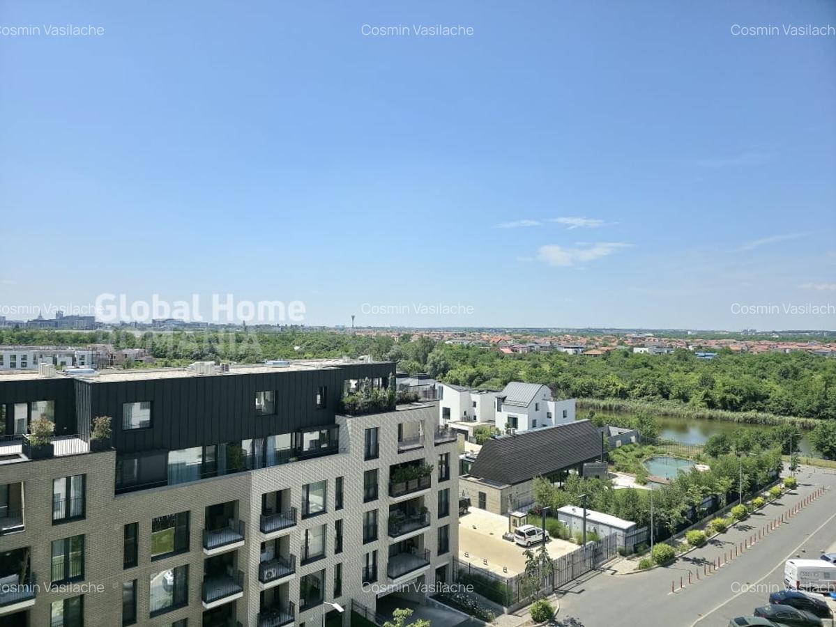 Open View 3 Rooms Penthouse + Terrace 16SQM | H Pipera Lake - Porsche Nord - 1