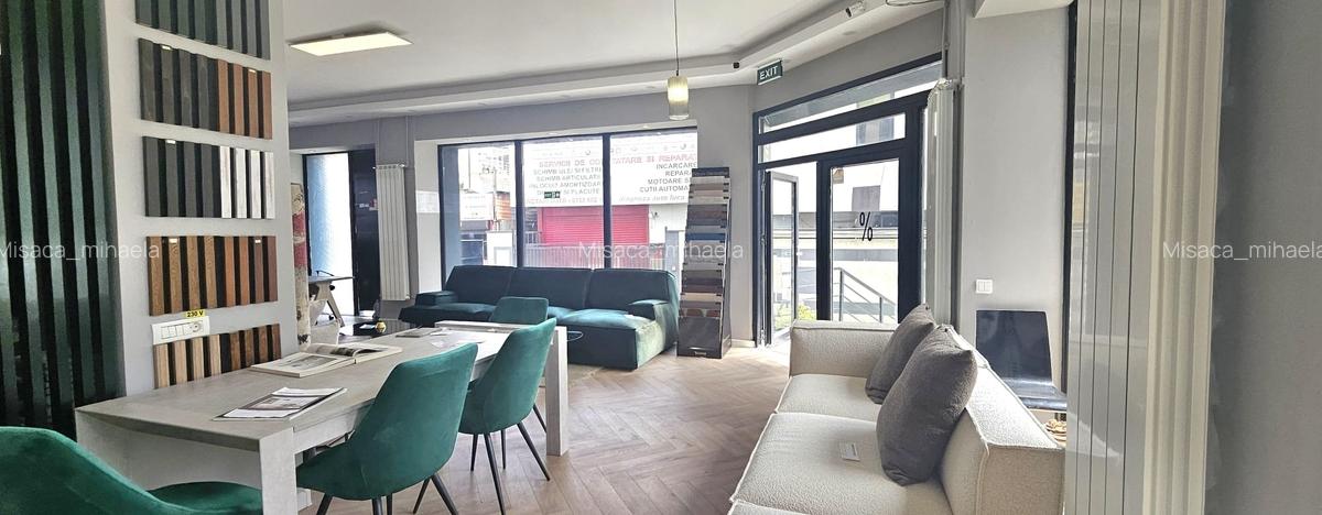 Spatiu comercial  stradal  cu vitrine , renovat,  zona trafic  intens - 4
