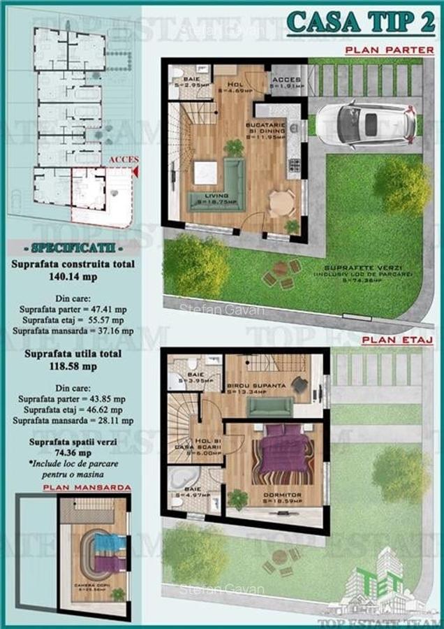 Vila 5 camere cu garaj In Prelungirea Ghencea - 3