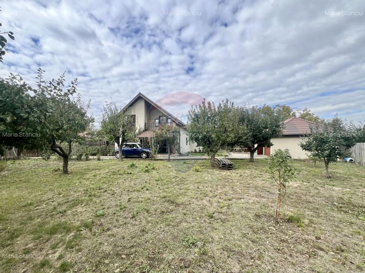 Casa de lemn cu teren generos de 1312 mp de vanzare in Fundulea - 3