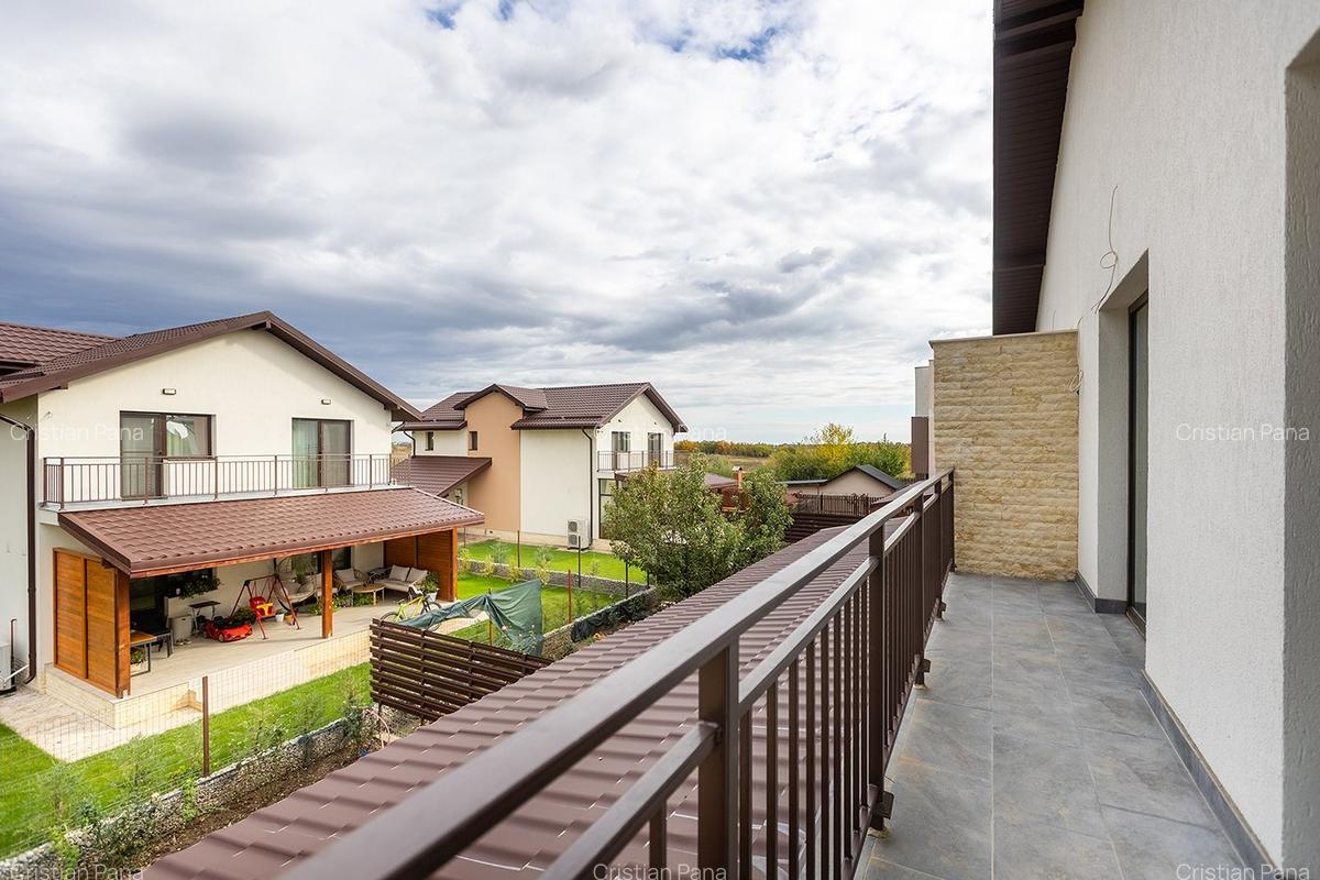 Casă nouă la cheie în Săftica – Balotești | 4 camere, 3 băi | Comision 0% - 30 Casă nouă la cheie în Săftica – Balotești | 4 camere, 3 băi | Comision 0% - 30