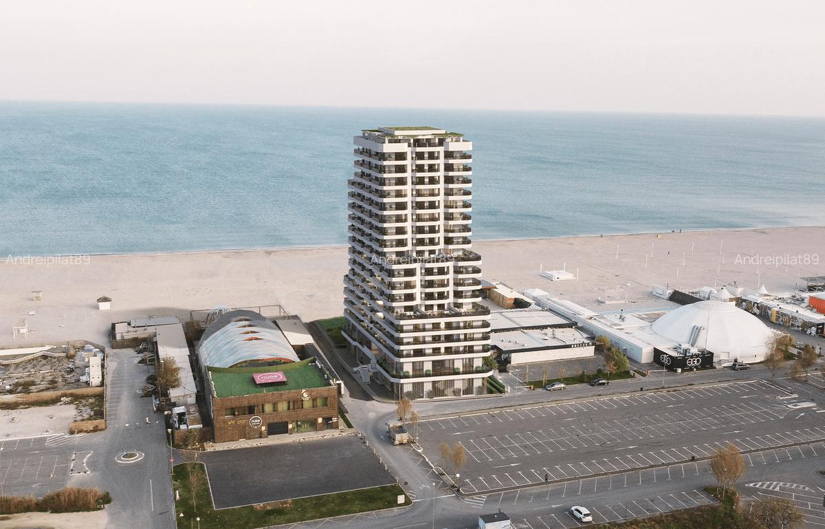 Apartament în Marina Towers,cu vedere frontala  catre mare,terasa 60mp - 1