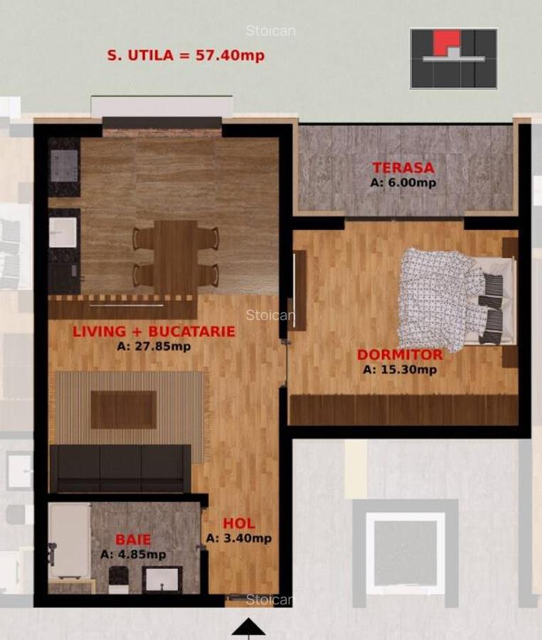 Apartament doua camere si garsoniere. Dobroesti, Comision 0% - 11 Apartament doua camere si garsoniere. Dobroesti, Comision 0% - 11