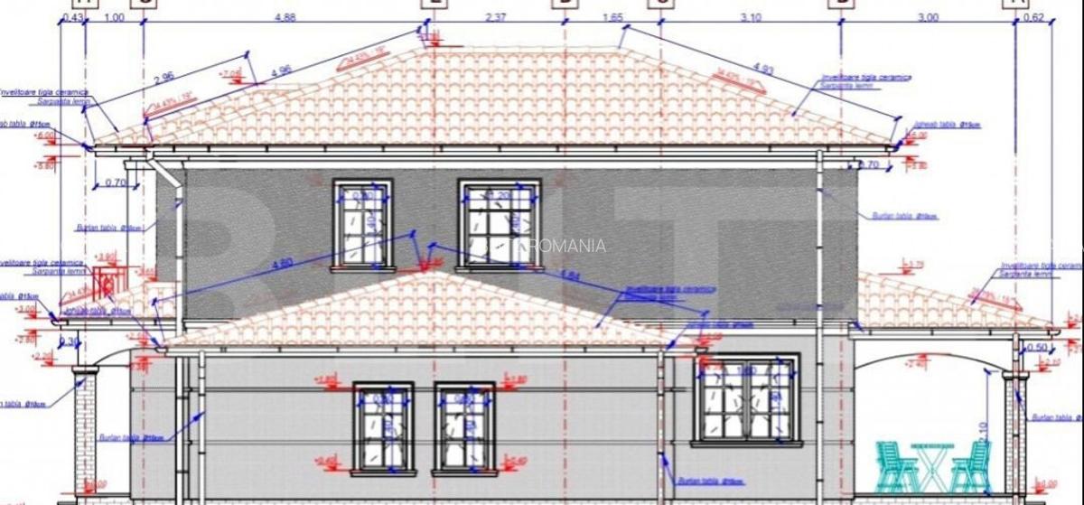 Casa 5 camere, teren 1000 mp, 177 mp Dumbravita - 2