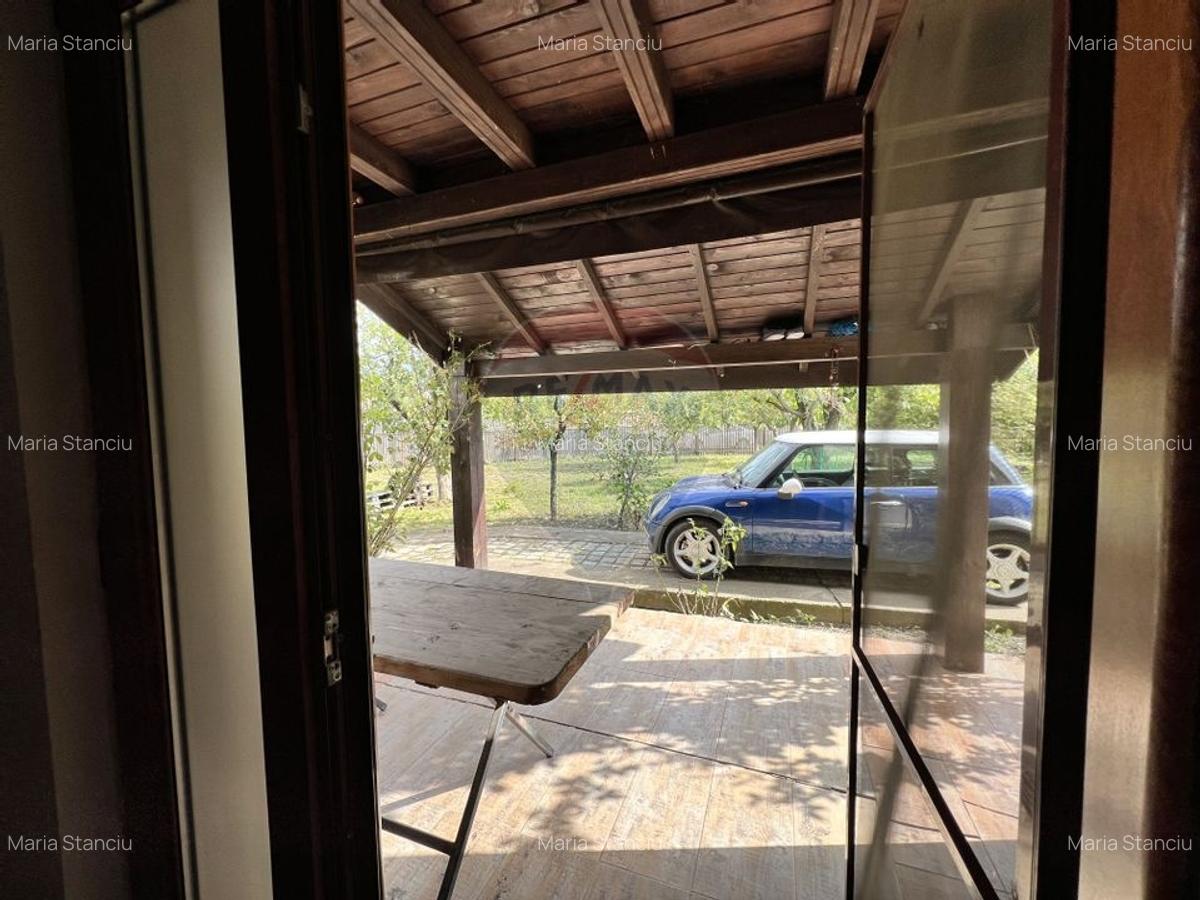 Casa de lemn cu teren generos de 1312 mp de vanzare in Fundulea - 25