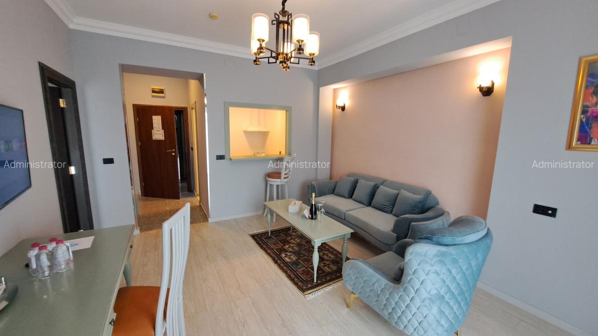 Apartament cu 2 camere semidecomandat, mobilat în Băneasa - 14