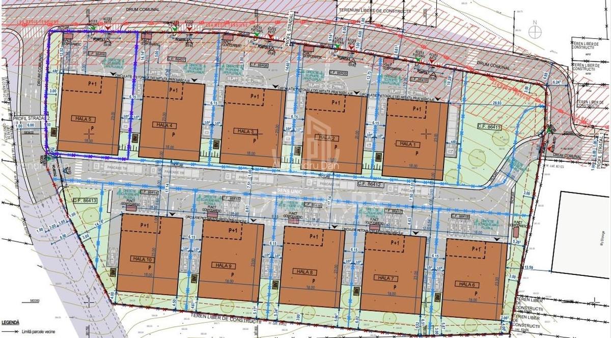 HALA - Floresti/Luna  - Constructie Noua - 10 parcari - 10