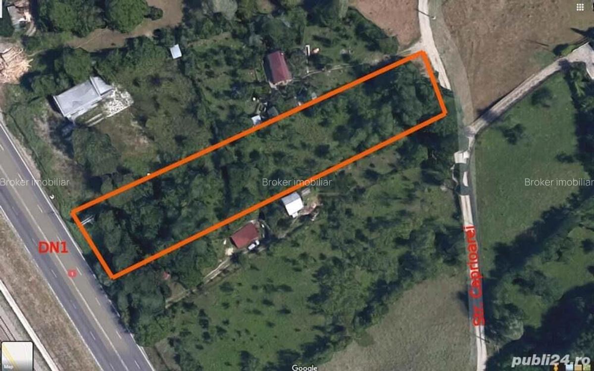 Teren intravilan de vanzare, Breaza-Frasinet, 2600mp, langa DN1 - 2