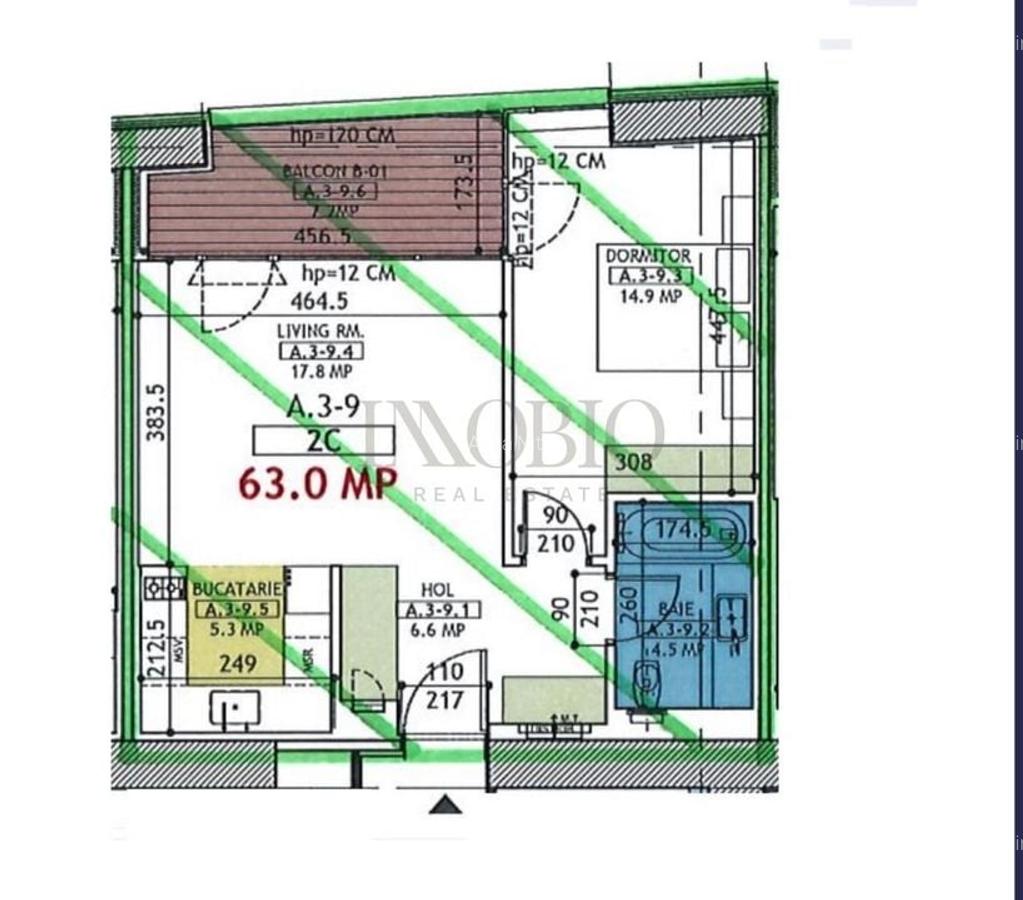 Apartament 2 Camere | One Verdi - 9