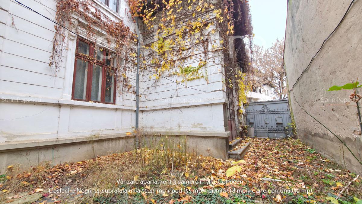 Apartament cu 3 camere în vilă, Cotroceni – Costache Negri 34 - 8