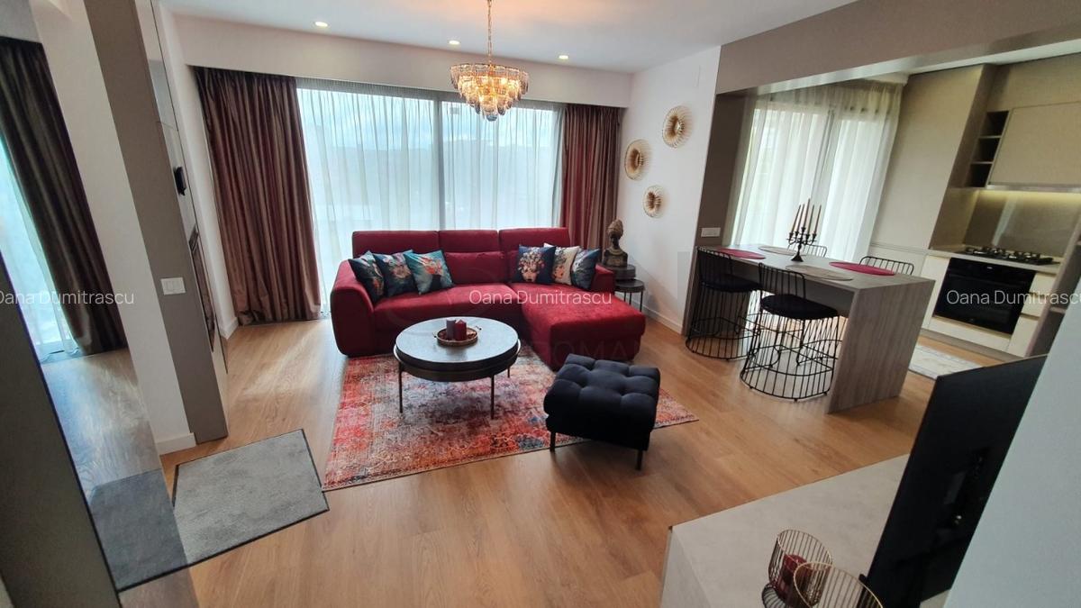 Apartament cu 2 camere semidecomandat în Banu Manta - 1