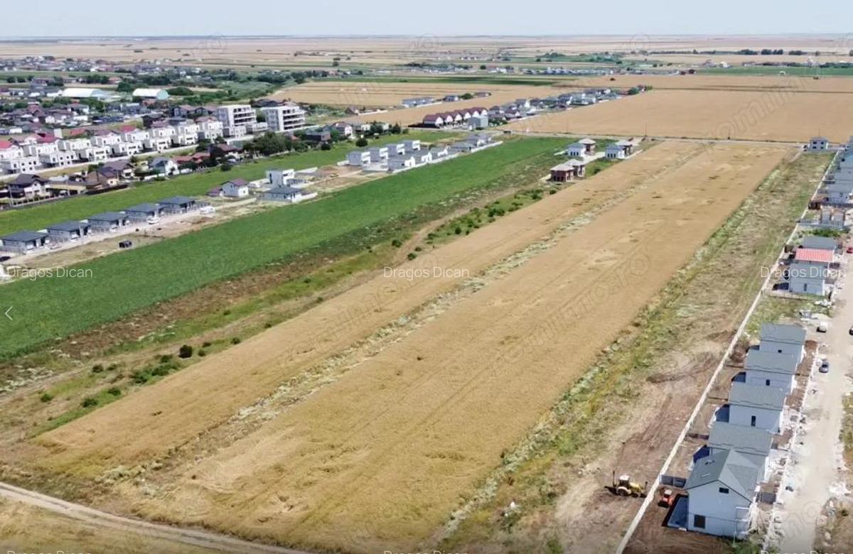 Teren Intravilan In Rate Com Berceni | utilitati: curent - gaz | #MG12 - 6