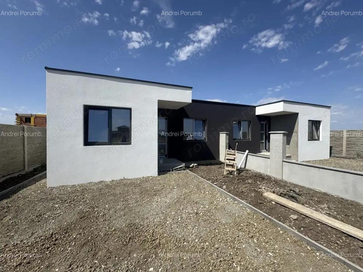 Sacalaz, Duplex pe Parter, Proiect Modern, 3 camere,2 bai - 9