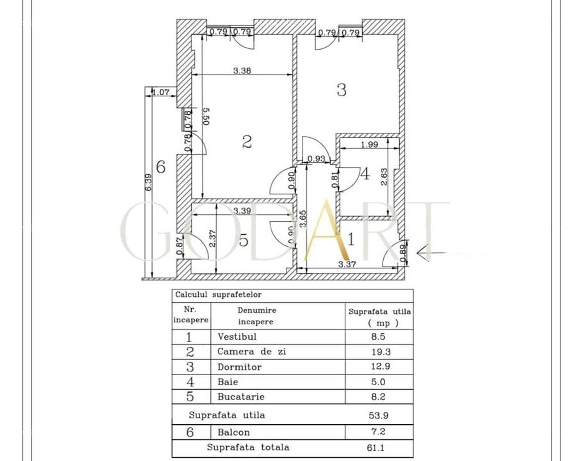 OPORTUNITATE | DOUA CAMERE | BLOC 2025 | LOC DE PARCARE - 3