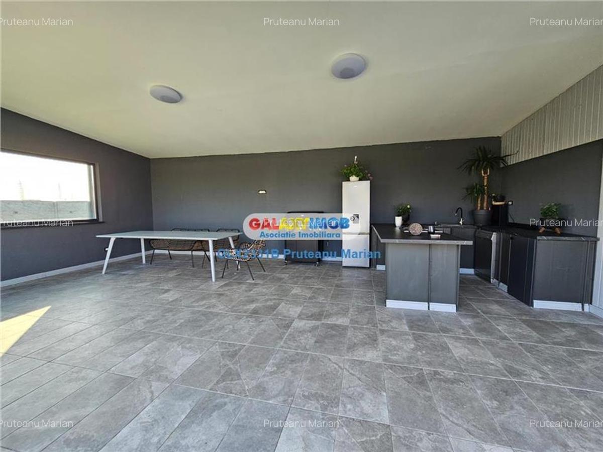 Vanzare casa de Lux cu piscina in aer liber situata in comuna Clinceni - 47