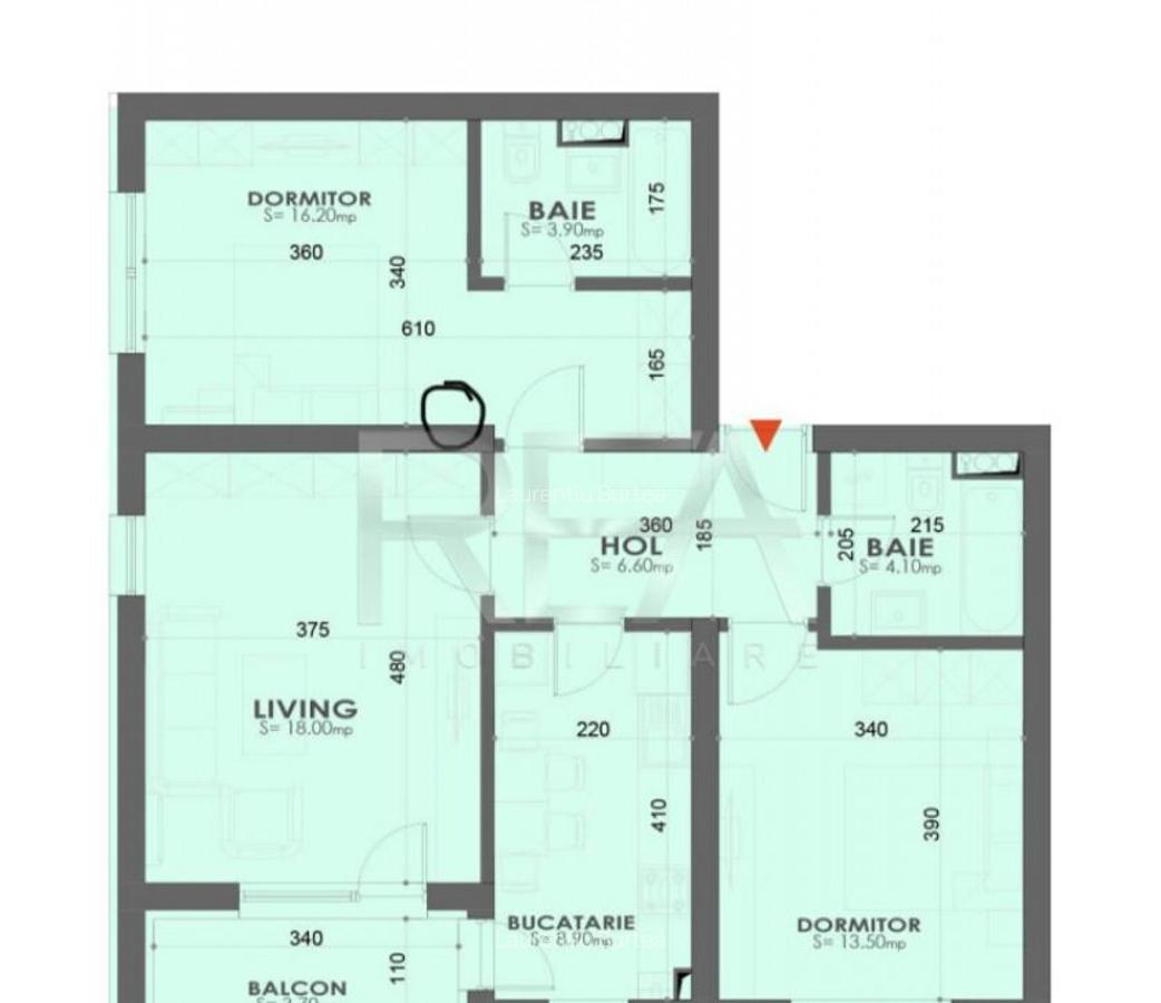 3 camere,11/11, parcare + boxa, Exigent Plaza -Faza 4 - 13
