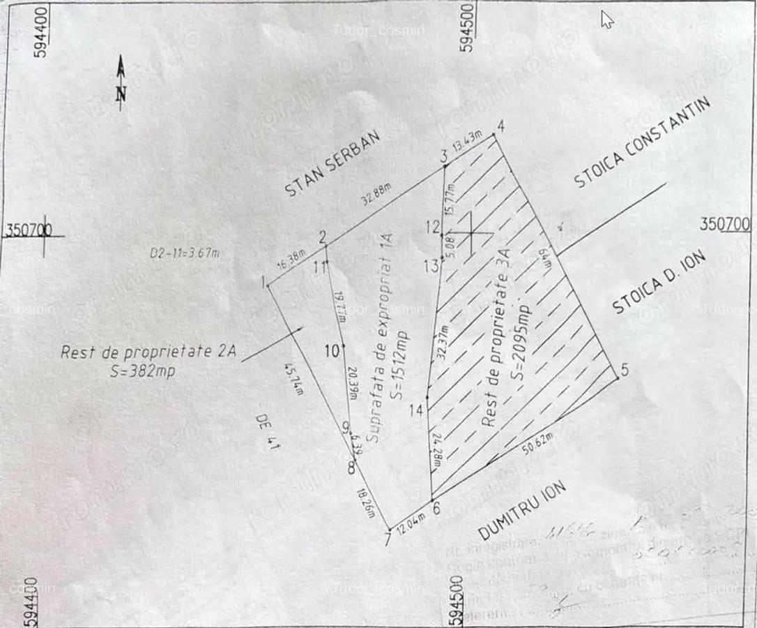Oferta! Se ofera spre vanzare teren extravilan 2.095mp, Moara Vlasiei - 1