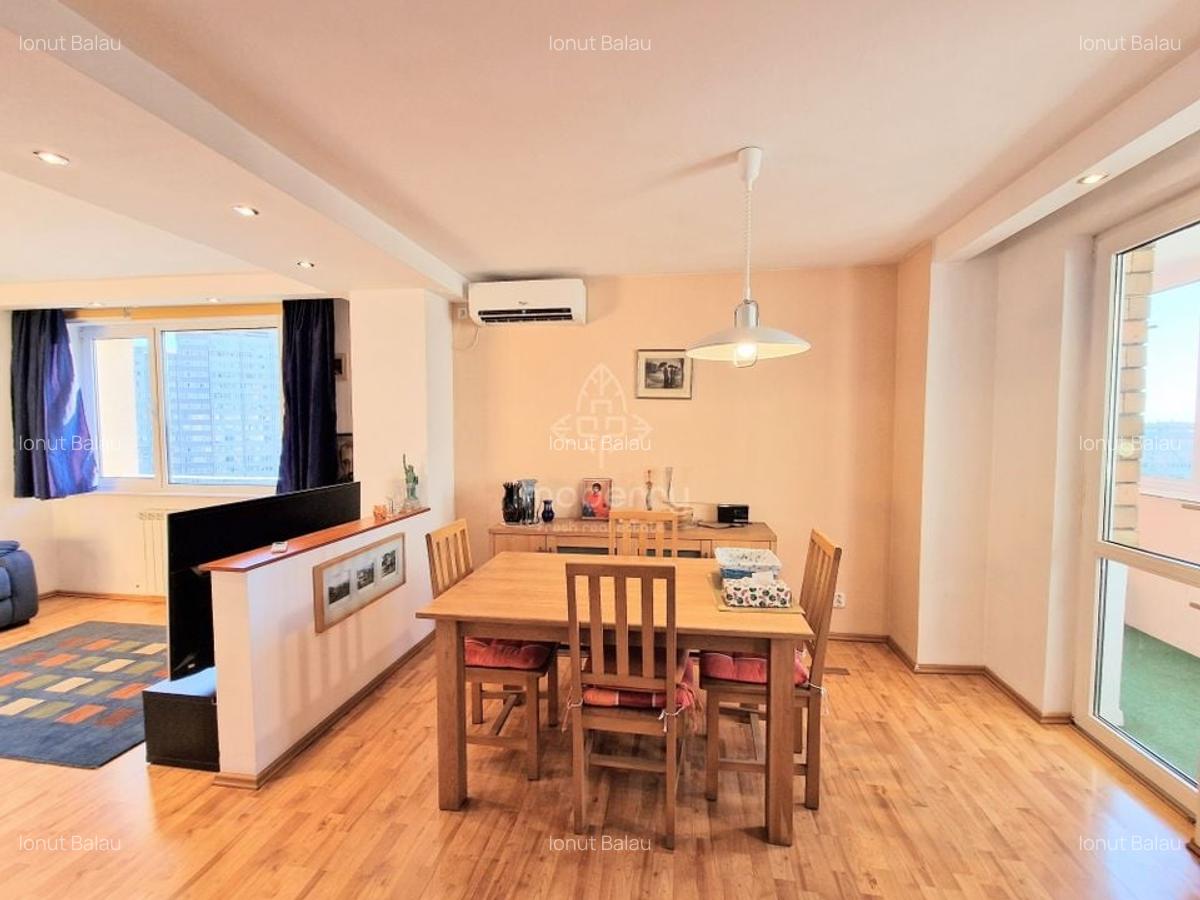 3 camere (transformat din 4 cam.) | 80 mp utili + 10mp balcon | Metrou | - 3
