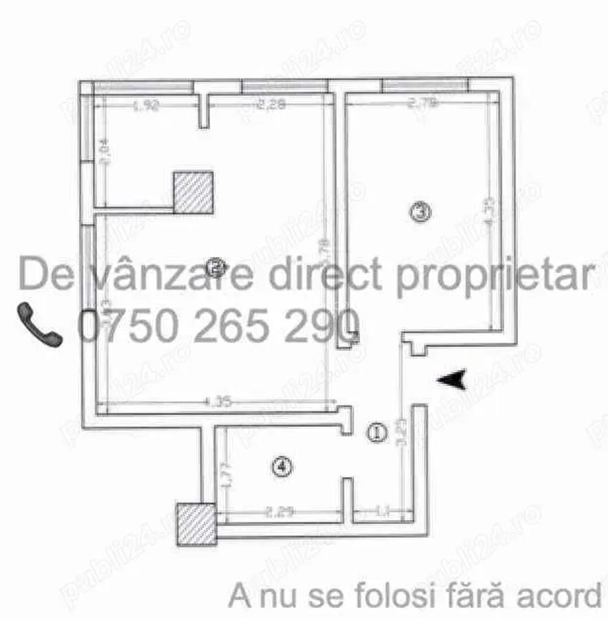 Apartament 2 camere Concept Residence Pacurari Canta direct proprietar - 9