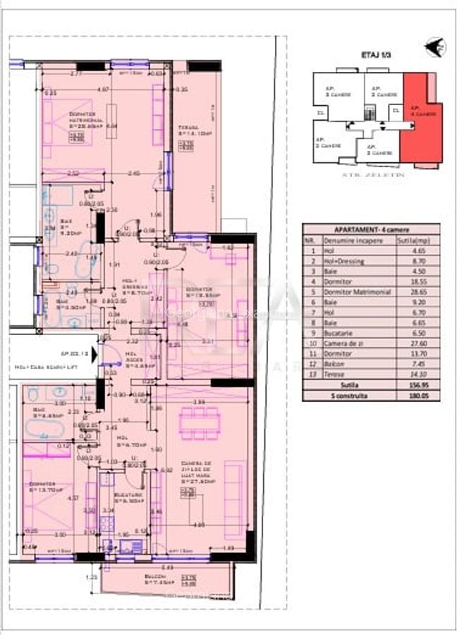 4 Camere zona de Nord a Bucurestiului  Intre Cartierul Francez si Herastrau - 7