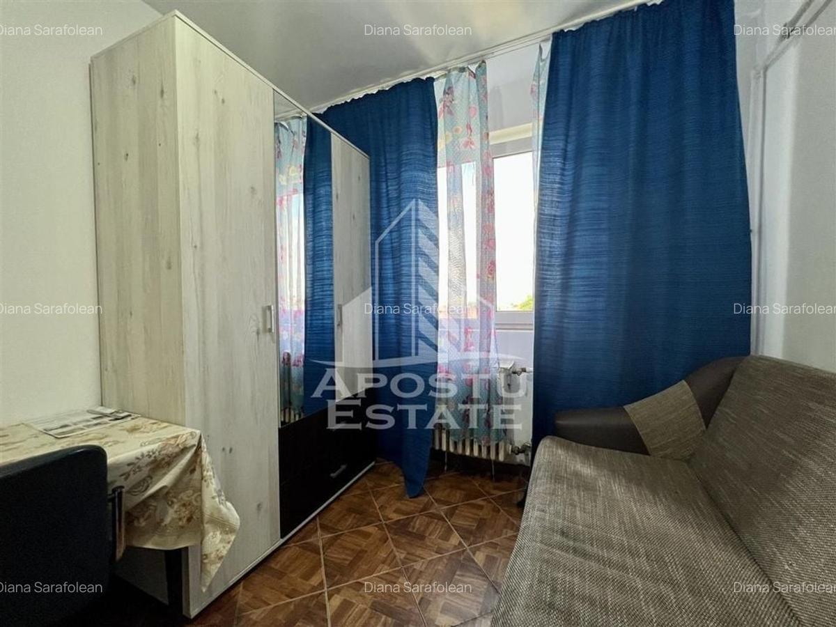 Garsonieră nedecomandată, mobilată în Complex Studențesc - 2