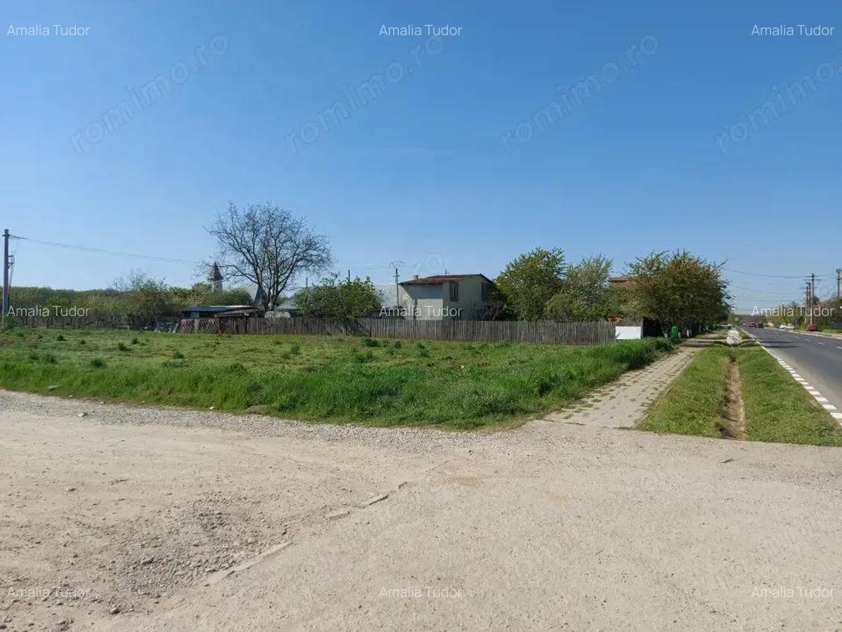 Teren 1.510mp la strada principala, dubla deschidere, Ciofliceni - Snagov! - 2