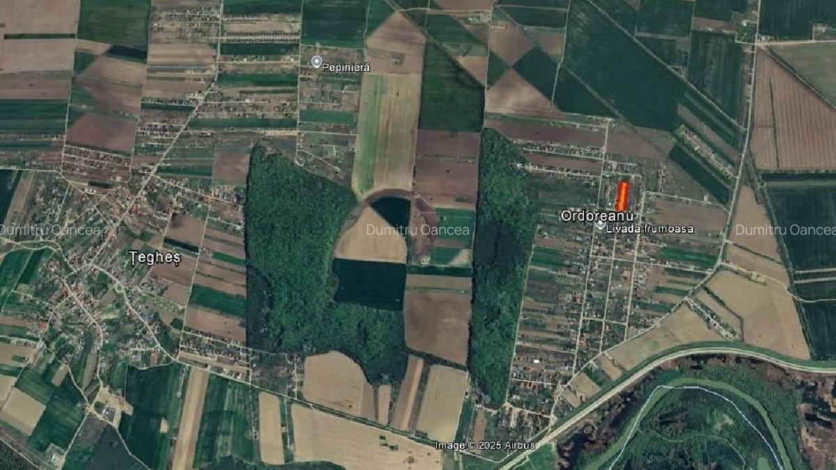 Teren intravilan construibil - 3.200mp, Clinceni - Ordoreanu - 3
