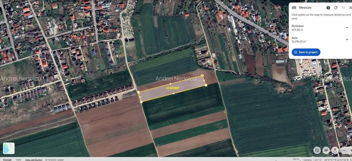 Teren Intravilan Balotesti Biserica Sfantul Nicolae COMISION 0% - 3