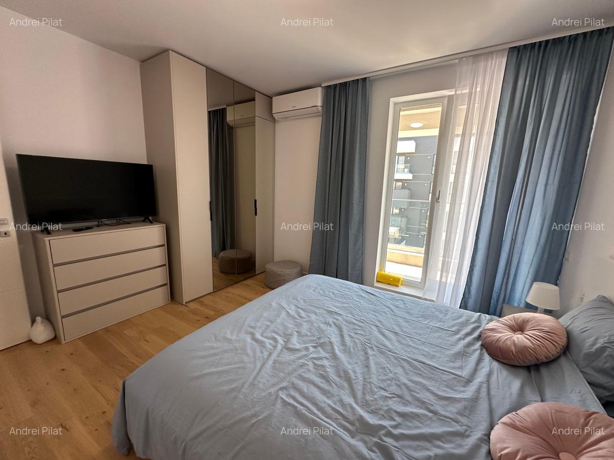 Apartament cu terasă 100mp in Trio Bridge View,parcare valabilă,totul nou - 11