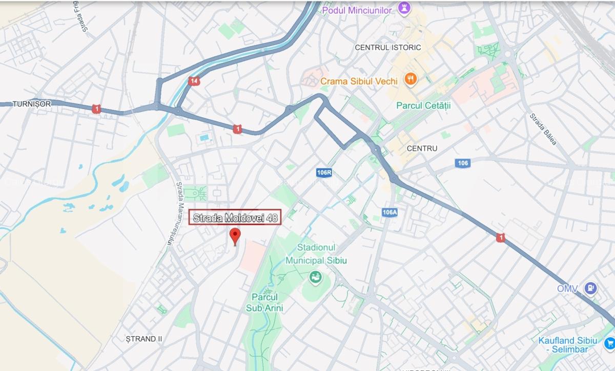 Casa pe un singur nivel cu 3 camere+pivnita. Pod si curte-Zona Sub Arini - 15