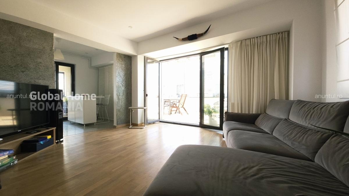 Pipera, rond OMW, loc parcare, penthouse panoramic 155 mp, bloc boutique - 4
