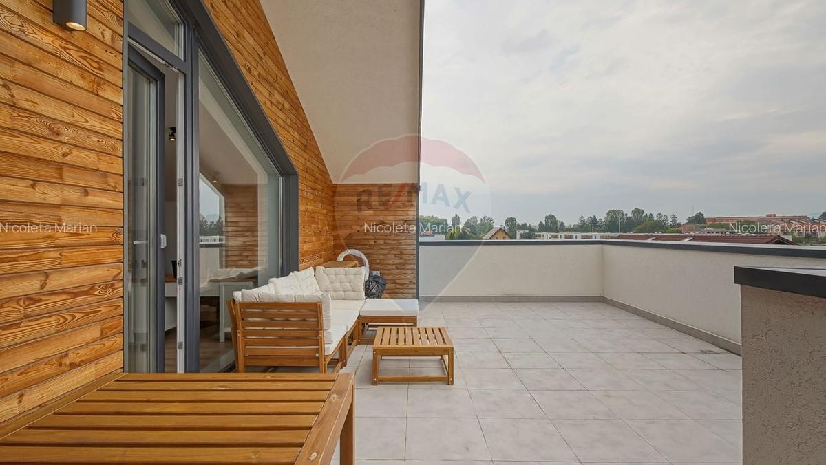 Apartament cu terasa panoramica de inchiriat Uno Brasov - 24