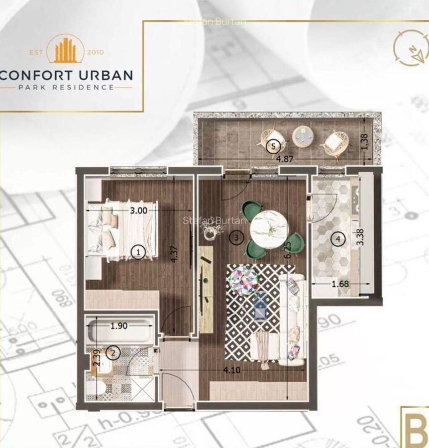 APARTAMENT 2 CAMERE CONFORT URBAN - 11