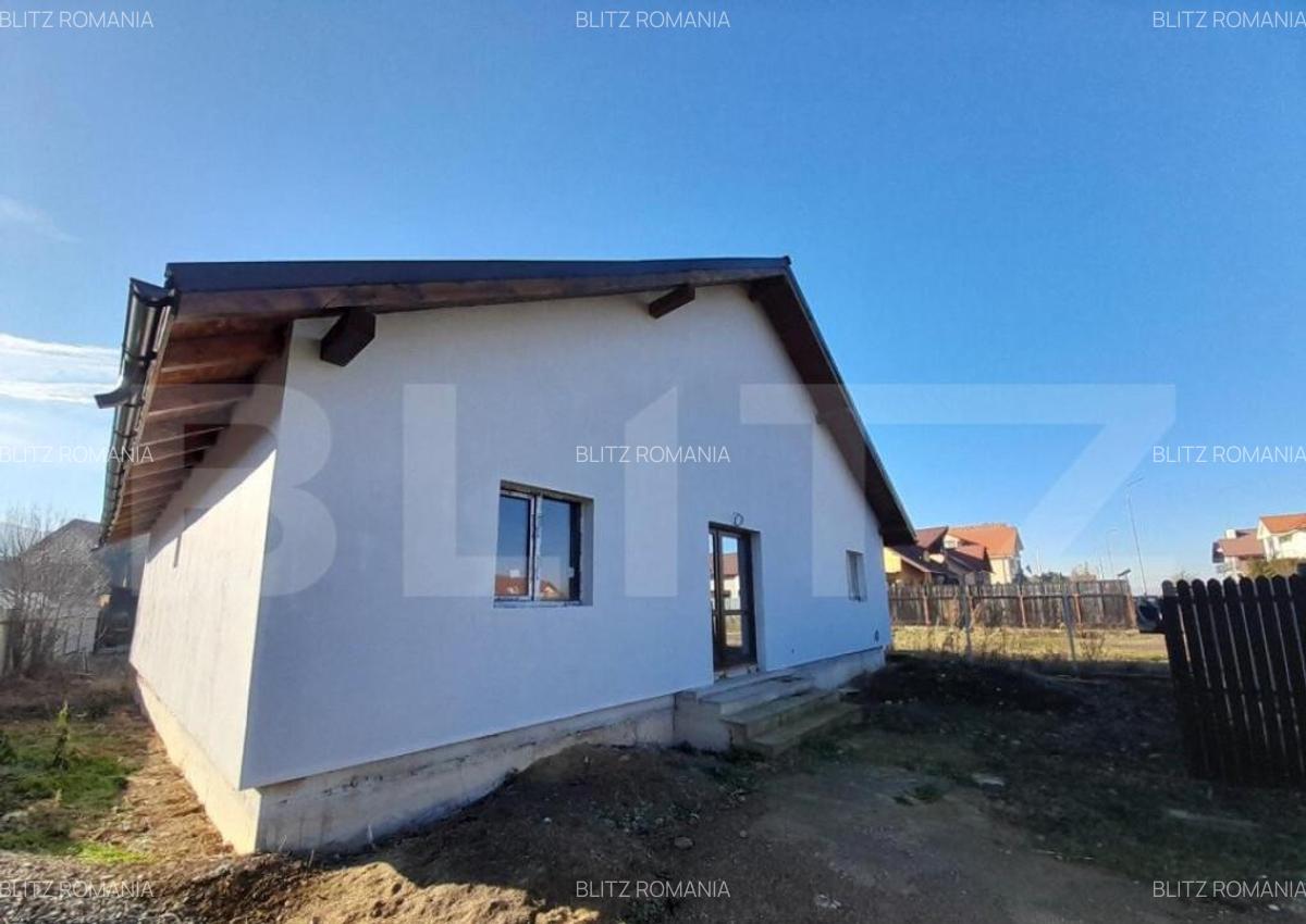 Casa cu 4 camere Tarlungeni pe un singur nivel INTABULATA t - 1