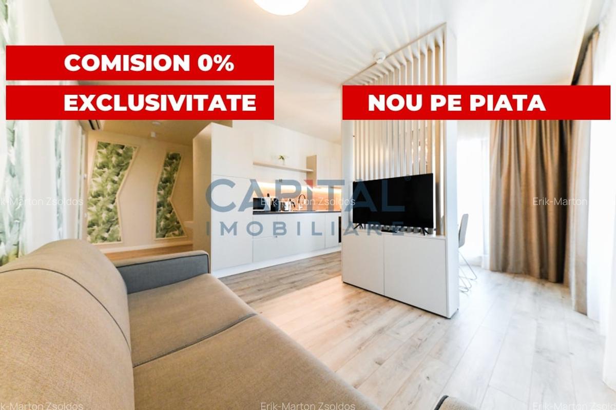 0% Comision! Apartament LUX cu 2 camere de inchiriat, Edgar Quinet - 1