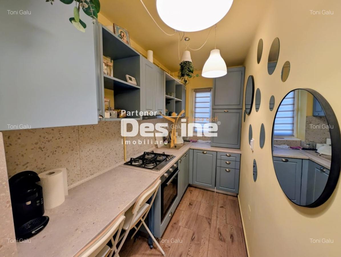 Pacurari la bulevard apartament 2 camere decomandat mobilat utilat modern Parter - 8