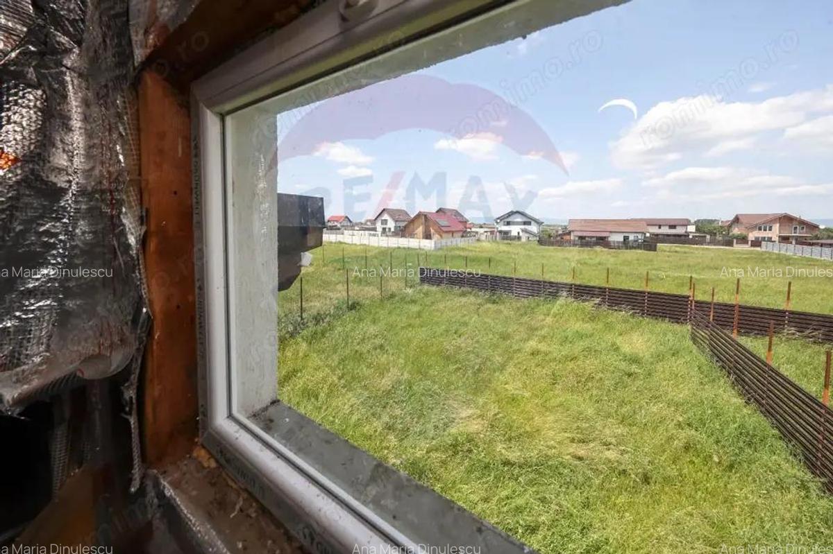 Casa verde, P+M, teren 486 mp, panouri solare - PROSUMATOR, Sanpetru! - 1