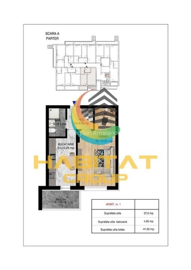De vanzare, apartament cu 2 camere decomandat in Theodor Pallady - 2