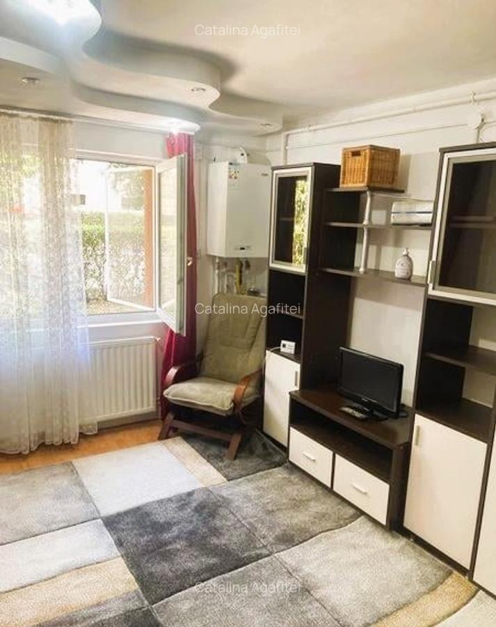 Garsoniera renovata, 22 mp, Parter, cu beci amenajat.Zona Noua - 4