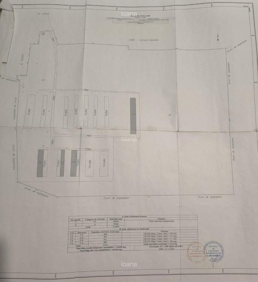 CIOCARLIA DE SUS TEREN INTRAVILAN 123.400 MP PRET 1.480.000 EURO - 3